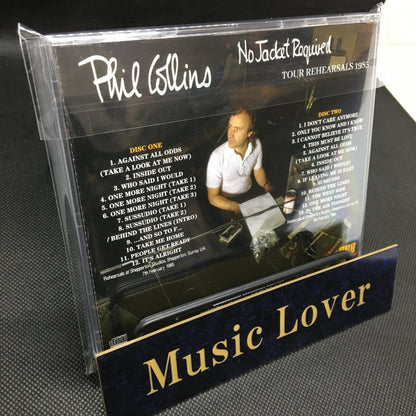 PHIL COLLINS / NO JACKET REQUIRED TOUR REHEARSALS 1985 (2CDR)