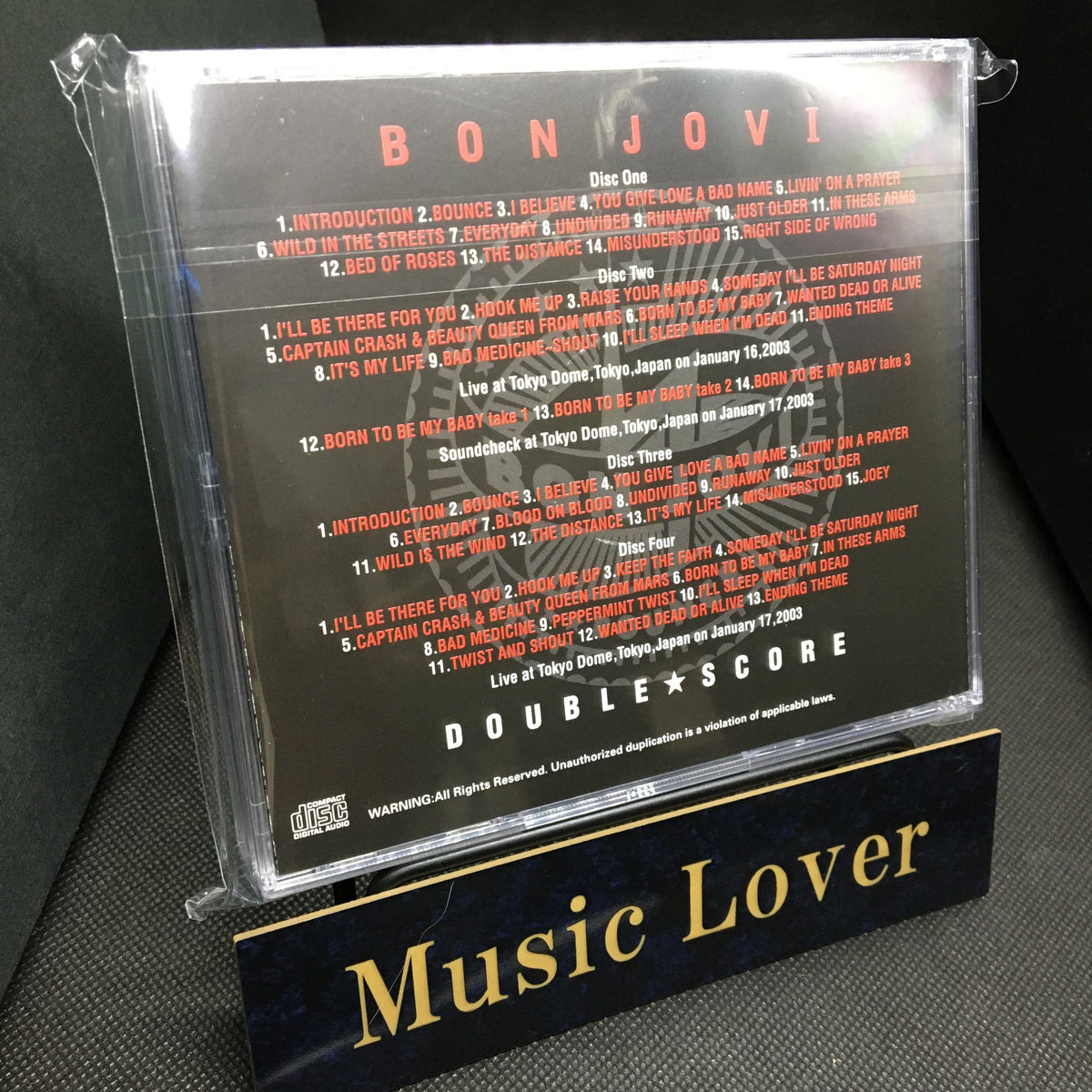 Bon Jovi / Double Score (4CD)