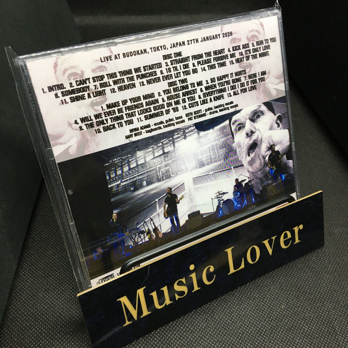 BRYAN ADAMS / BUDOKAN 2026 2ND NIGHT (2CDR)