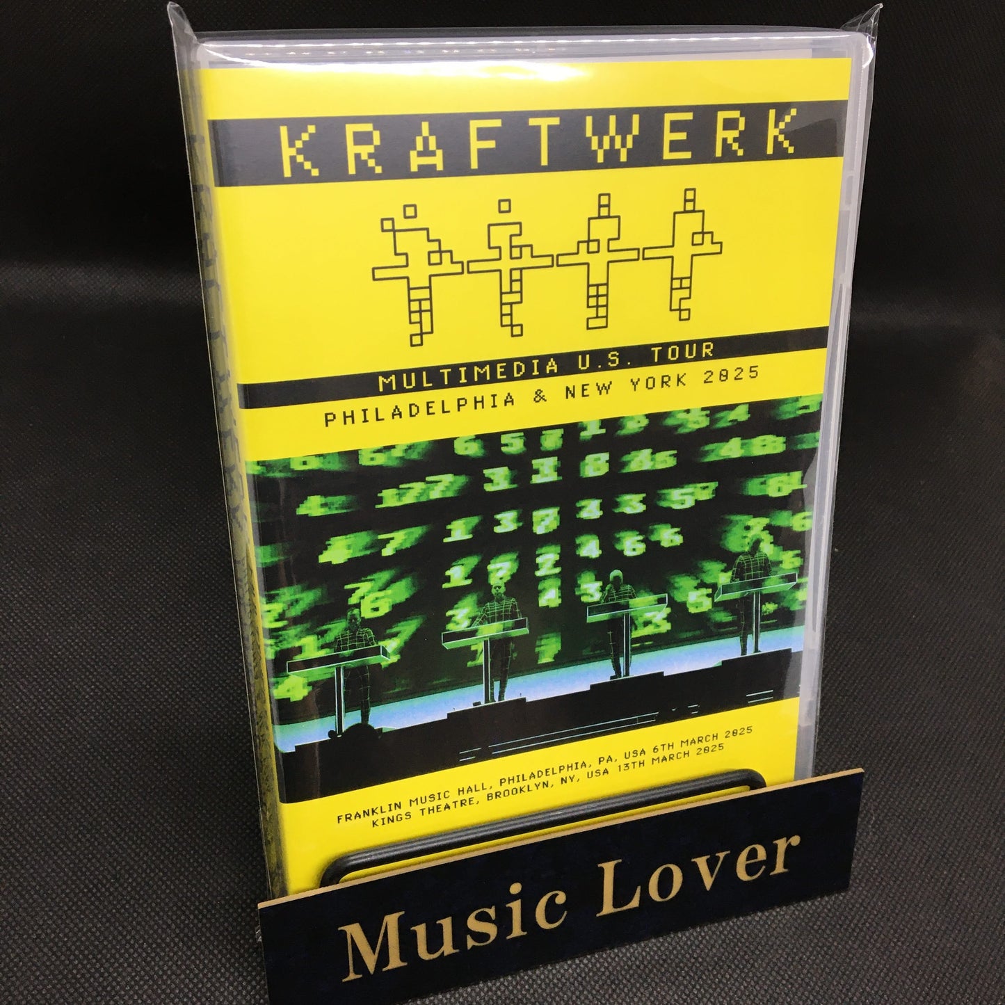 KRAFTWERK / ‘MULTIMEDIA' U.S. TOUR PHILADELPHIA & NEW YORK 2025 (2DVDR)