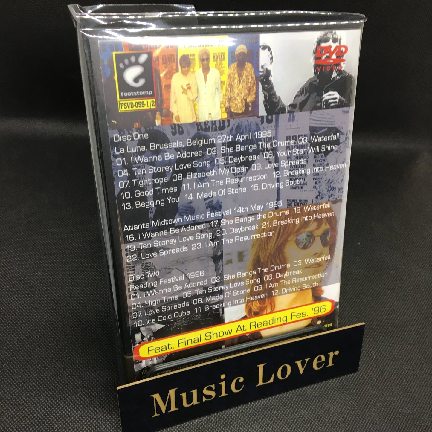 THE STONE ROSES / DEATH OF THE ROSES (2DVDR)