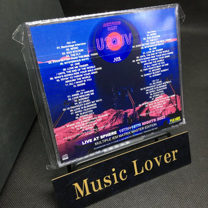 U2 / U2 UV ACHTUNG BABY LIVE AT SPHERE 15TH+16TH NIGHTS 2023 MULTI IEM MATRIX MASTER (4CDR)