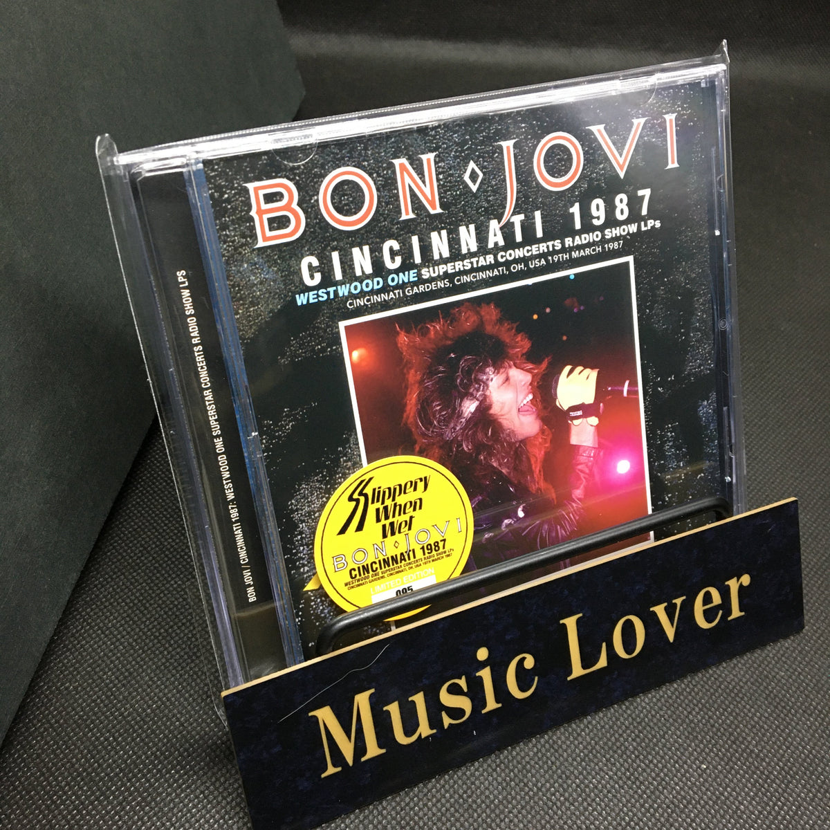 BON JOVI / CINCINNATI 1987 WESTWOOD ONE SUPERSTAR CONCERTS RADIO SHOW LPs SOUNDBOARD (1CD)