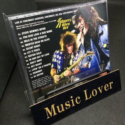 BON JOVI / CINCINNATI 1987 WESTWOOD ONE SUPERSTAR CONCERTS RADIO SHOW LPs SOUNDBOARD (1CD)