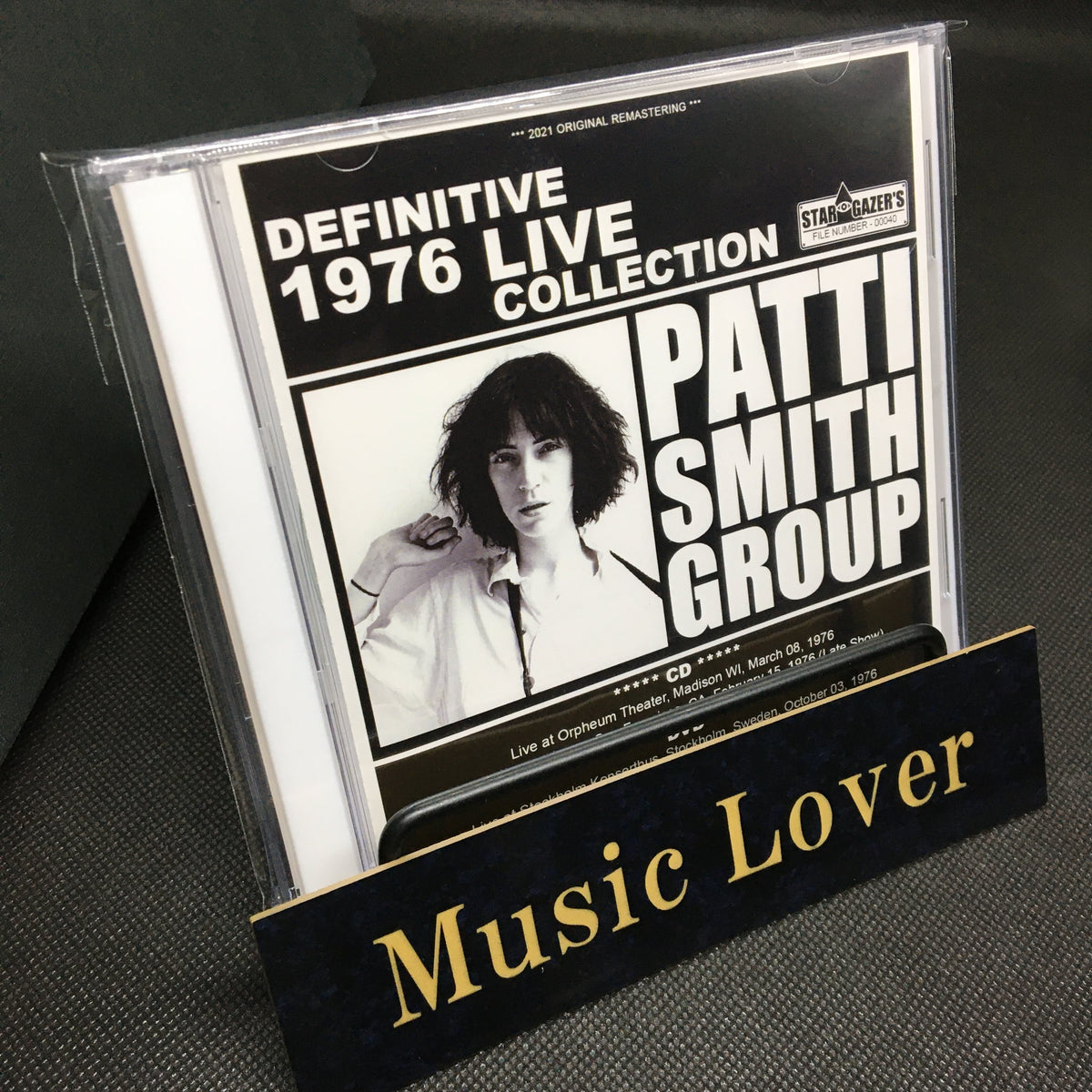 PATTI SMITH GROUP / DEFINITIVE 1976 LIVE COLLECTION (1CDR+1DVDR)