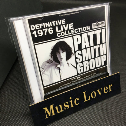 PATTI SMITH GROUP / DEFINITIVE 1976 LIVE COLLECTION (1CDR+1DVDR)