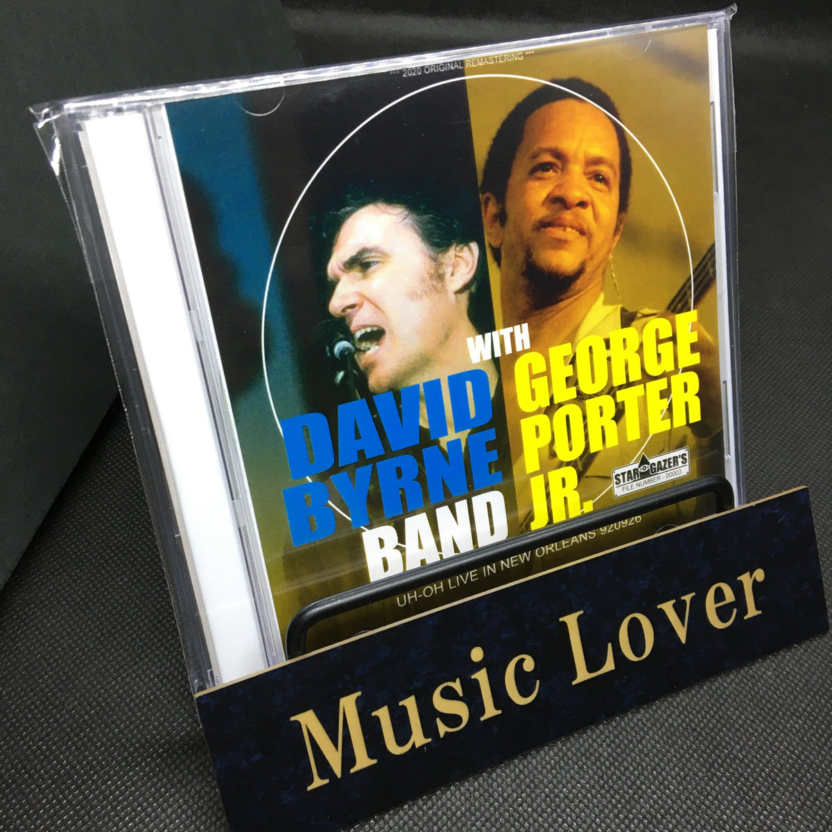DAVID BYRNE BAND WITH GEORGE PORTER JR. / UH-OH LIVE IN NEW ORLEANS 920926 (2CDR)