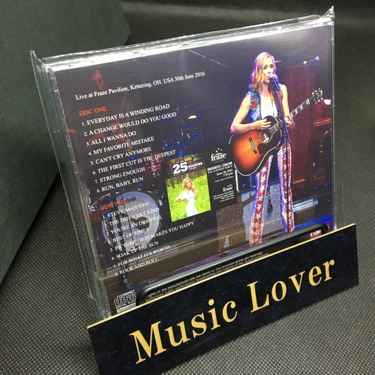SHERYL CROW / KETTERING 2016 (2CDR)