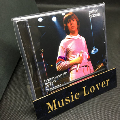 PETER GABRIEL / HAMMERSMITH ODEON 1977 3RD NIGHT SOUNDBOARD (1CDR)