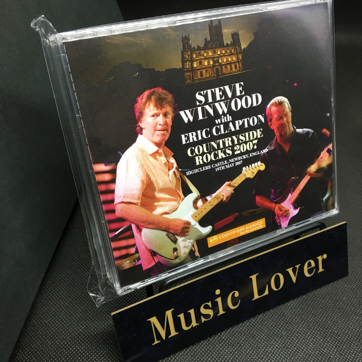 STEVE WINWOOD w/ERIC CLAPTON / COUNTRYSIDE ROCKS 2007 SOUNDBOARD (2CDR+1DVDR)