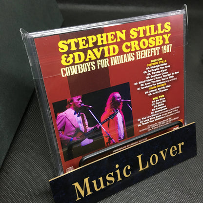 STEPHEN STILLS & DAVID CROSBY / COWBOYS FOR INDIANS BENEFIT 1987 SOUNDBOARD (2CDR)