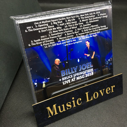 Billy Joel with Bruce Springsteen / Live at MSG 2018 digital remaster edition (2CDR)