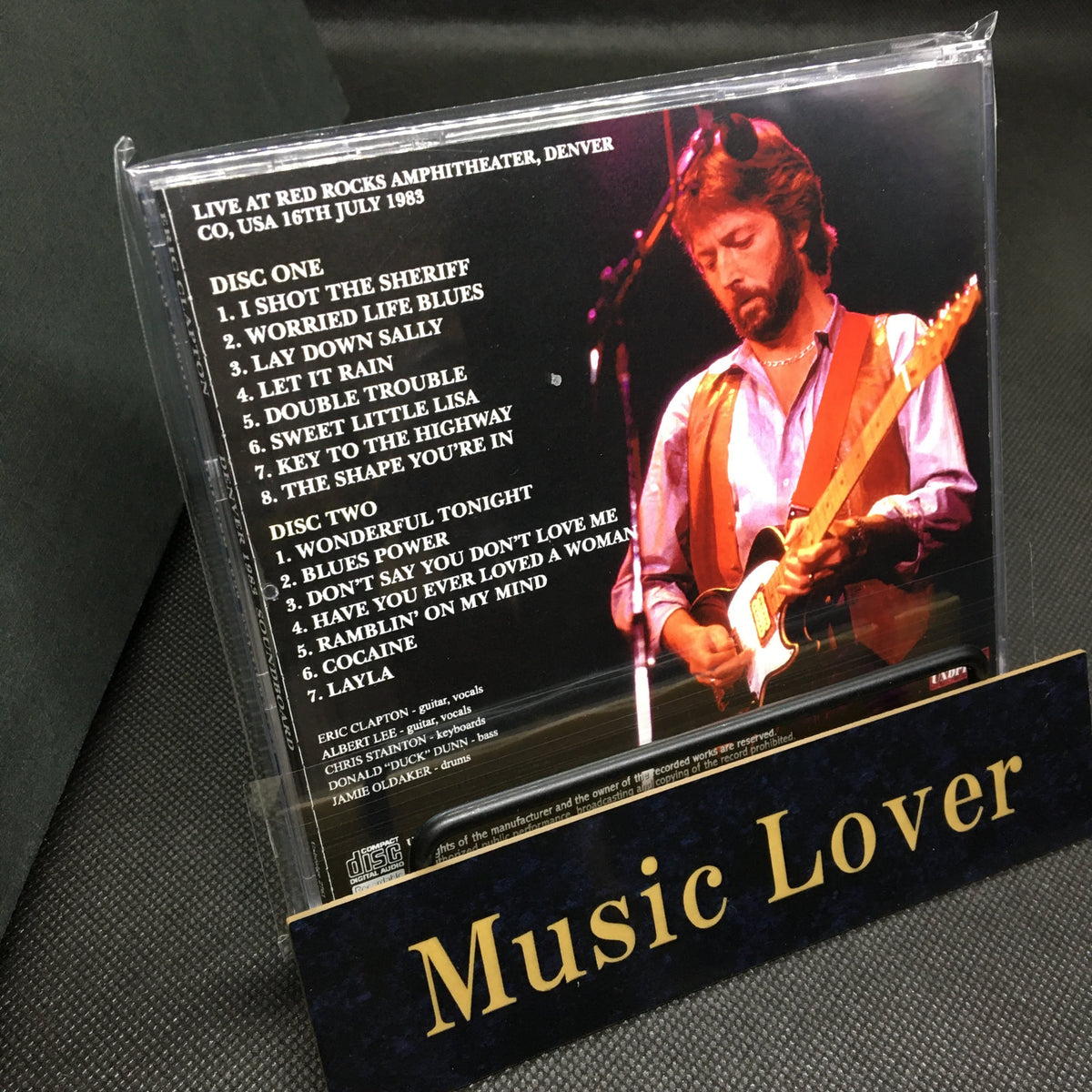 ERIC CLAPTON / DENVER 1983 SOUNDBOARD (2CDR)