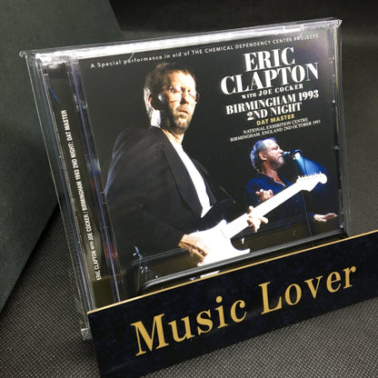 ERIC CLAPTON with JOE COCKER / BIRMINGHAM 1993 2ND NIGHT DAT MASTER (2CD)