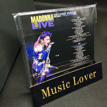 MADONNA / SECOND VIRGIN THE VIRGIN TOUR LIVE ORLANDO + PHILADELPHIA 1985 (2CD) STEREO SOUNDBOARD