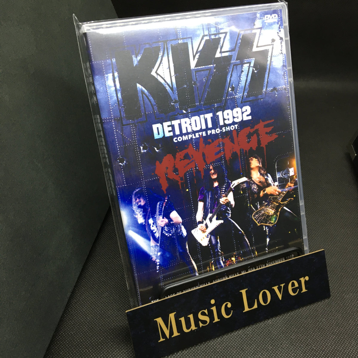 KISS / DETROIT 1992 COMPLETE PRO-SHOT (2DVDR)
