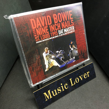 DAVID BOWIE & NINE INCH NAILS / ST. LOUIS 1995: DAT MASTER SOUNDBOARD (3CDR)