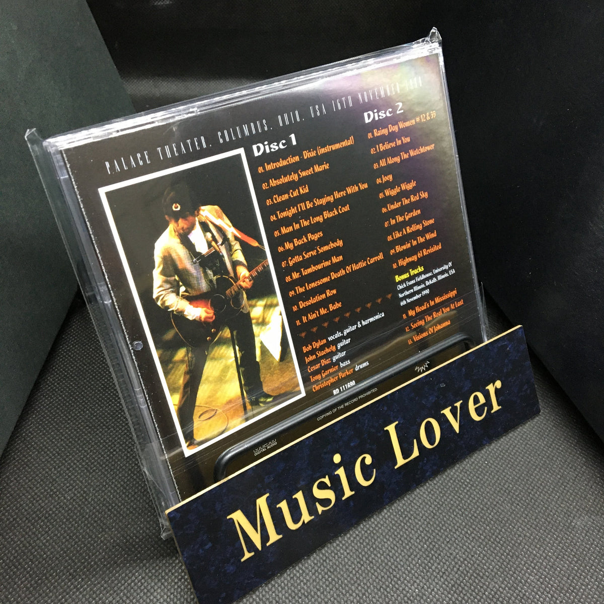 BOB DYLAN / COLUMBUS 1990 (2CD)
