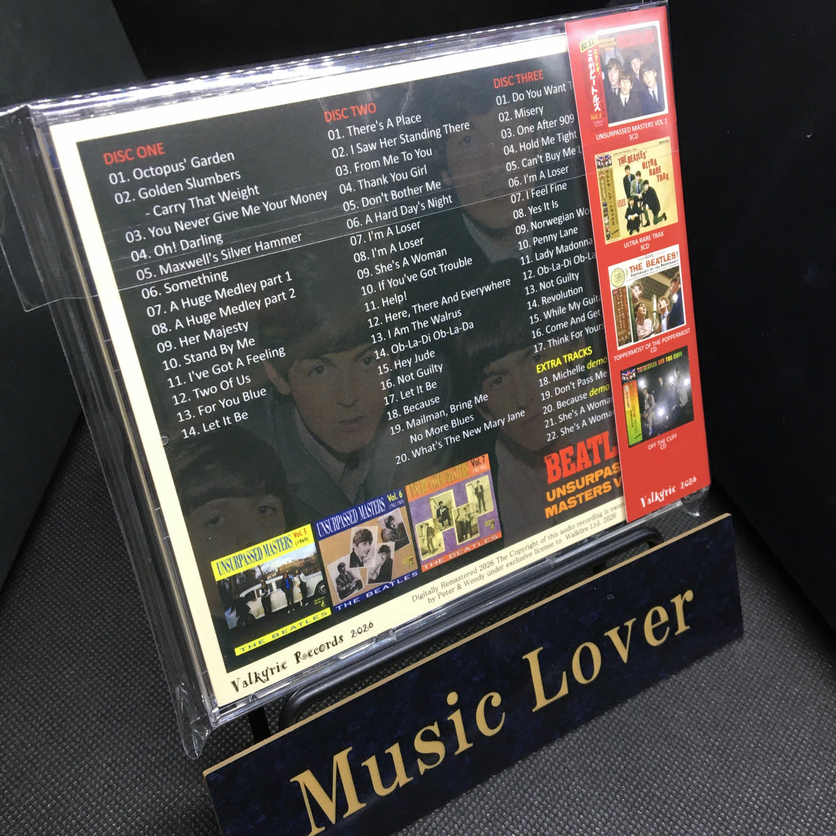 THE BEATLES / UNSURPASSED MASTERS VOL.2 (3CD)