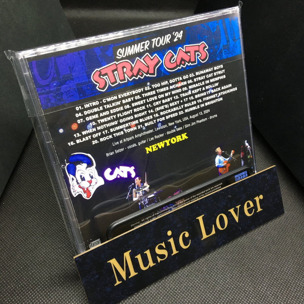 STRAY CATS / SUMMER TOUR IN NEW YORK 2024 (1CDR)