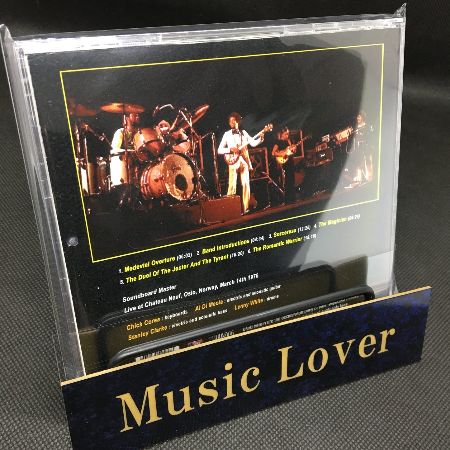 Return To Forever / The Romantic Warrior In Oslo 1976 SOUNDBOARD (1CDR)
