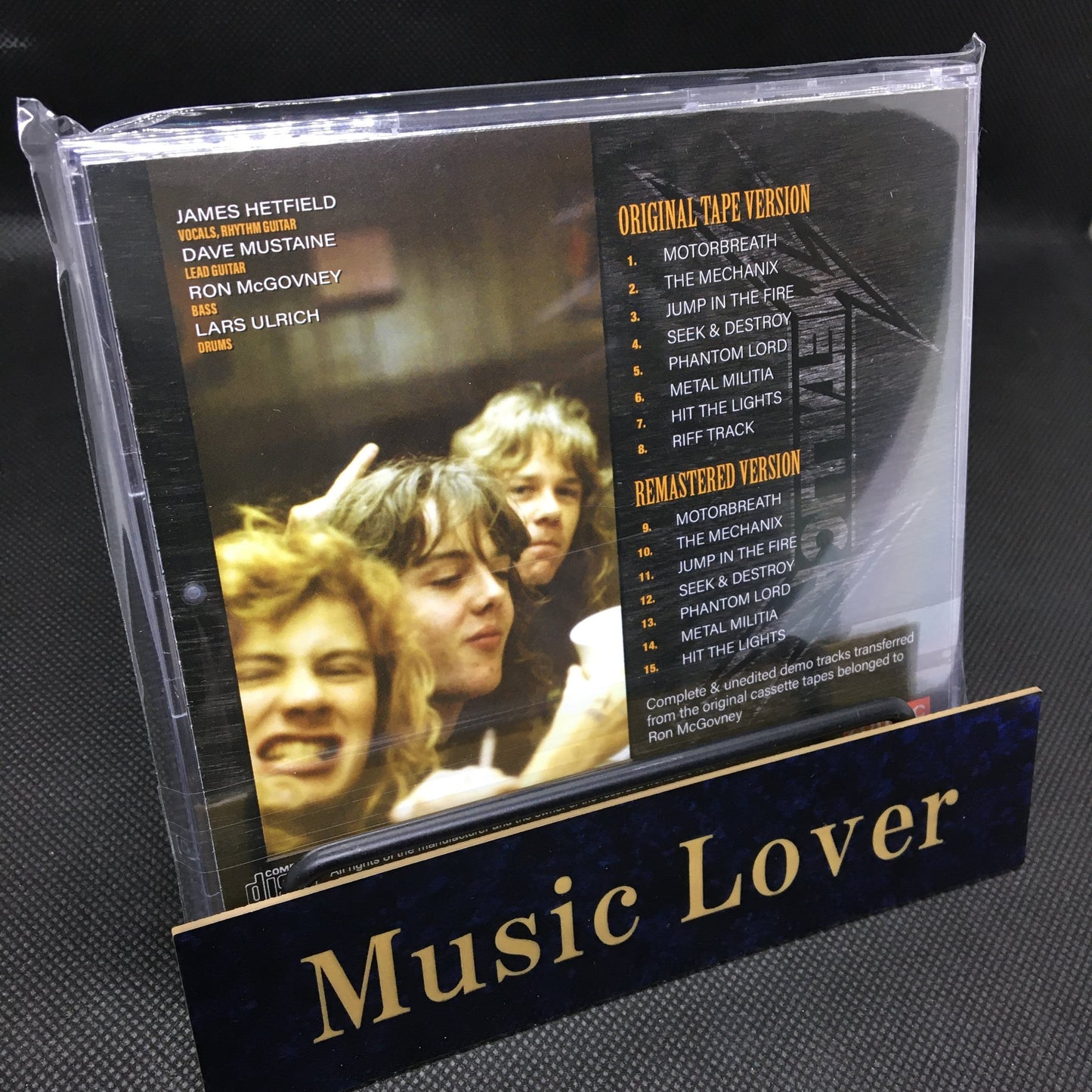 METALLICA / NO LIFE 'TIL LEATHER COMPLETE MCGOVNEY'S TAPE STEREO SOUNDBOARD (1CD)