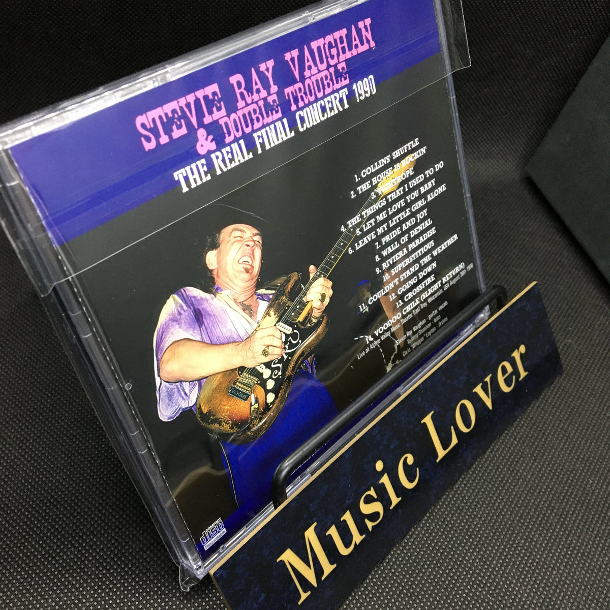 STEVIE RAY VAUGHAN & DOUBLE TROUBLE / THE REAL FINAL CONCERT 1990 (1CDR)
