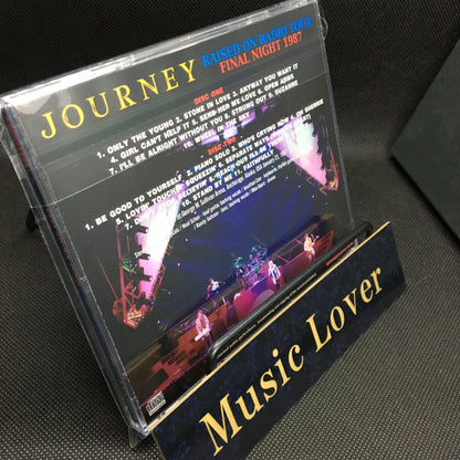 JOURNEY / RAISED ON RADIO TOUR FINAL NIGHT 1987 (2CDR)