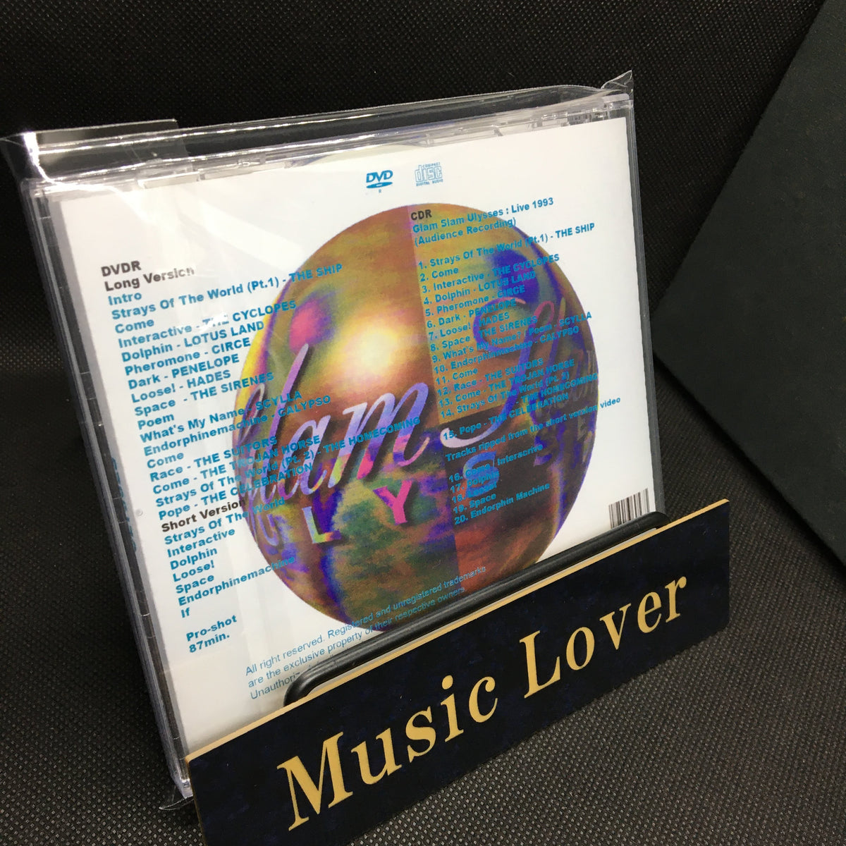 Prince / Glam Slam Ulysses (1DVDR + 1CDR)