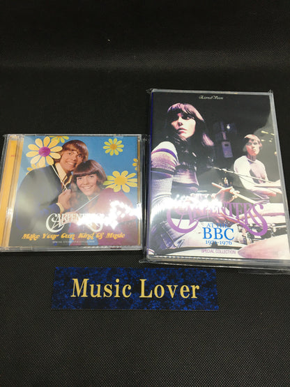 CARPENTERS / AT THE BBC 1971-1976 & BBC, MAKE YOUR OWN KIND OF MUSIC 2 Title Set (1DVD+3CD)