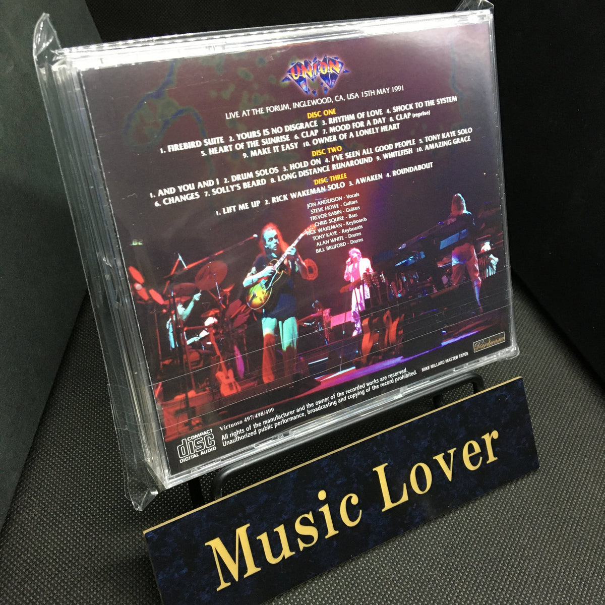 YES / L.A. FORUM 1991 MIKE MILLARD MASATER TAPES (3CD)