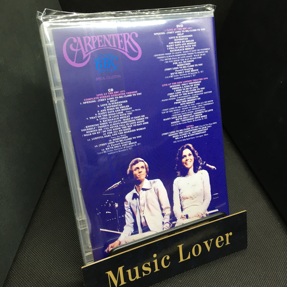 CARPENTERS / AT THE BBC 1971-1976 SPECIAL COLLECTION (1CD+1DVD)