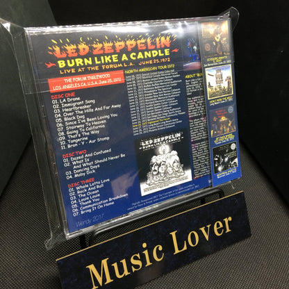 LED ZEPPELIN / BURN LIKE A CANDLE 【3CD】