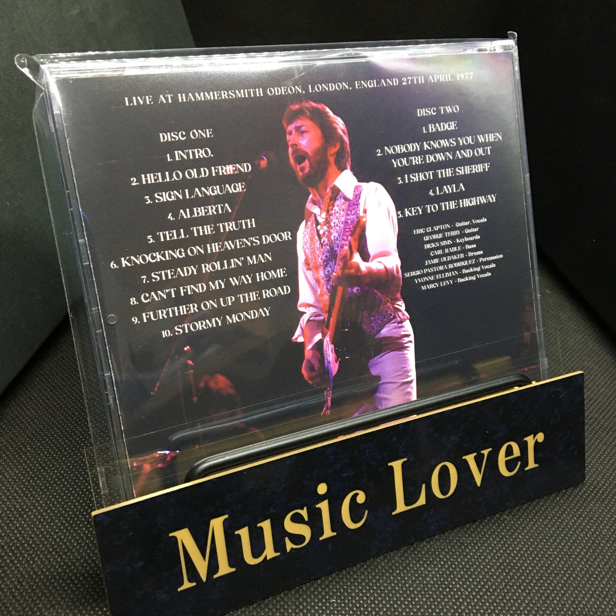 ERIC CLAPTON / HAMMERSMITH ODEON 1977 1ST NIGHT SOUNDBOARD MASTER (2CD)