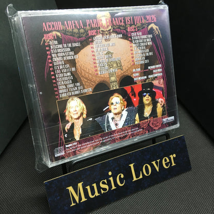 GUNS N' ROSES / PARIS 2026 1ST NIGHT (3CDR)
