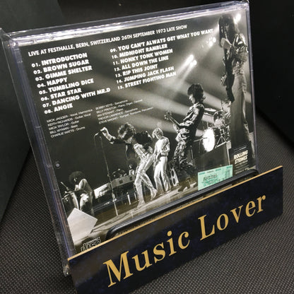 THE ROLLING STONES / BERN 1973 2ND NIGHT LATE SHOW with New Artworks & Label Designs (1CD)