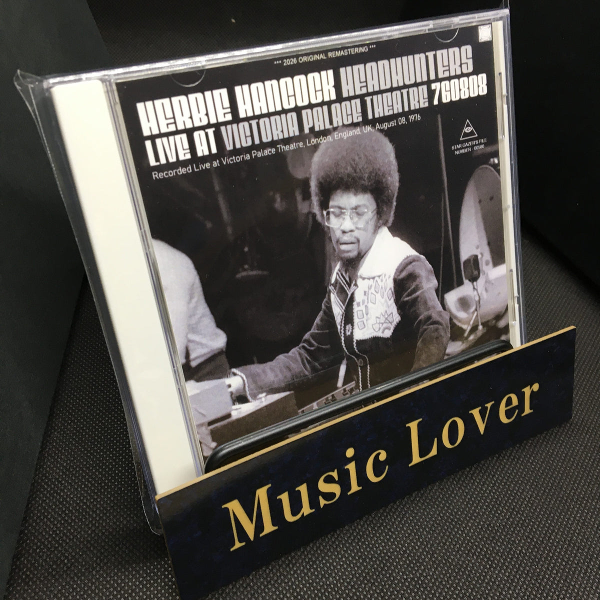 HERBIE HANCOCK AND THE HEADHUNTERS / LIVE AT VICTORIA PALACE THEATRE 760808 (1CDR)