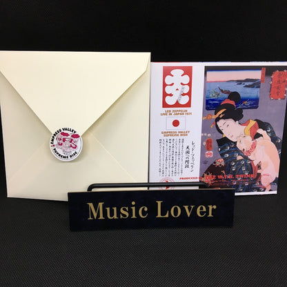 LED ZEPPELIN / STAIRWAY TO HEAVEN Woodblock Ukiyoe Cover with Envelope (1CD) Limited ONLY ONE!