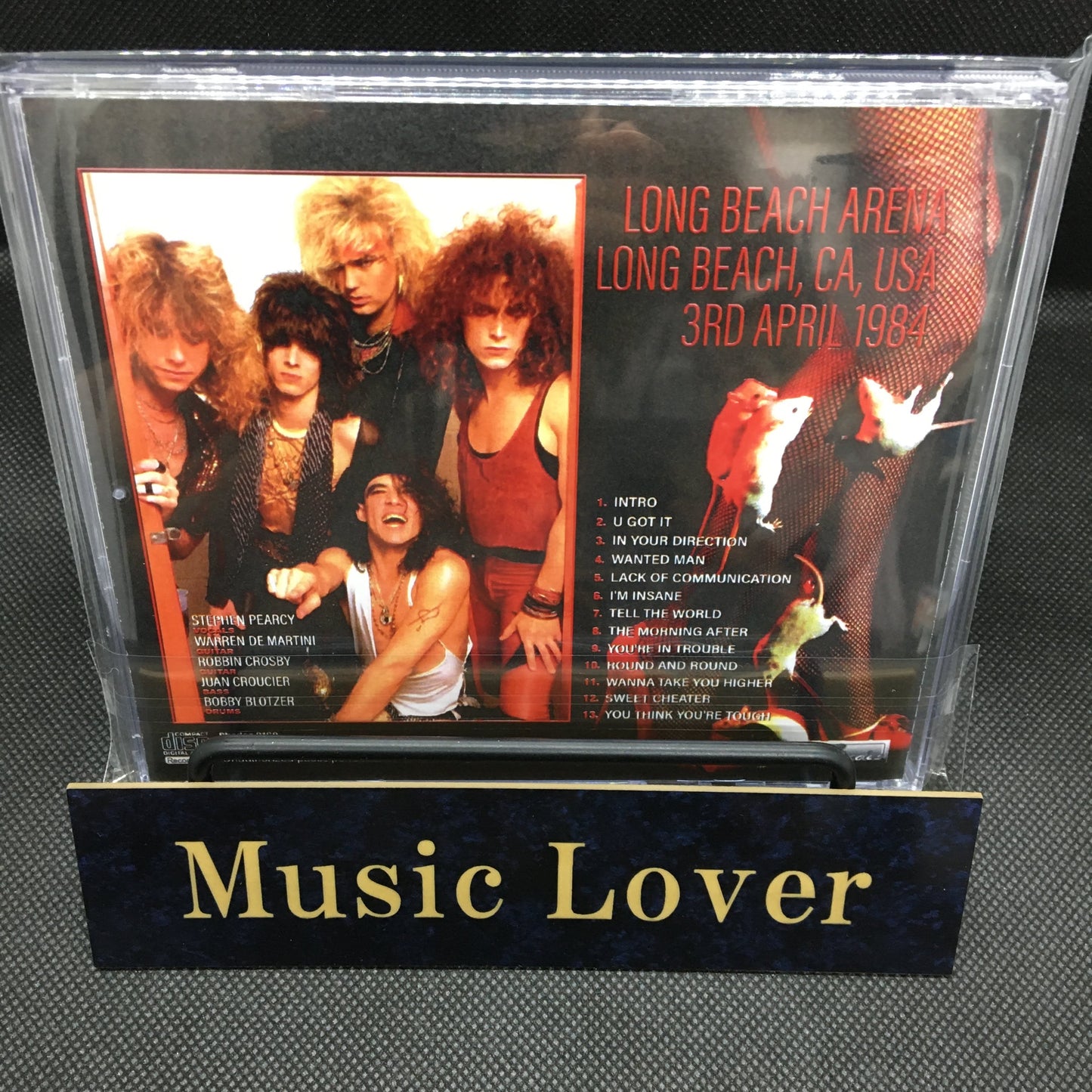 RATT / LONG BEACH ARENA 1984 (1CDR)
