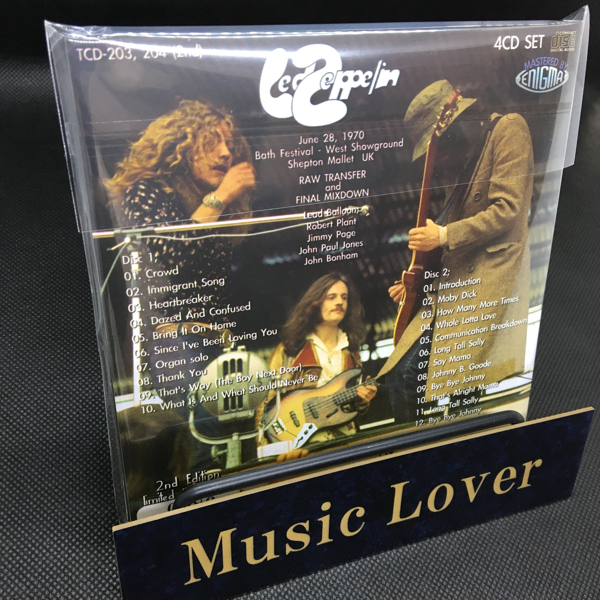 LED ZEPPELIN / BATH OF THE BLUES 2ND EDITION (4CD)