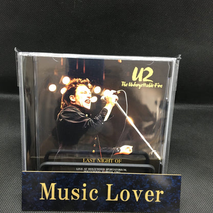 U2 / LAST NIGHT OF THE UNFORGETTABLE FIRE TOUR (2CDR)