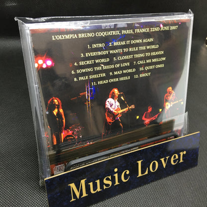 TEARS FOR FEARS / PARIS 2007 Soundboard (1CDR)