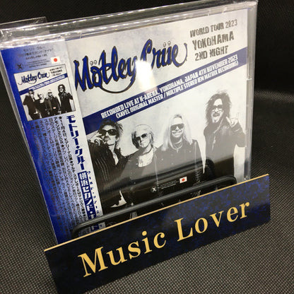 MOTLEY CRUE / 2023 World Tour Yokohama 2nd Night (2CDR+1BDR)