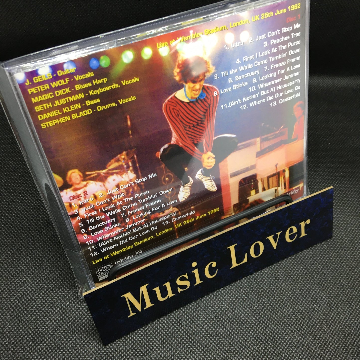 J.GEILS BAND / WEMBLEY STADIUM 1982 (2CDR)