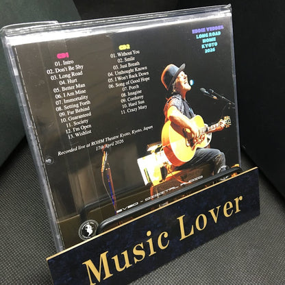 EDDIE VEDDER / LONG ROAD HOME NAGOYA OSAKA KYOTO TOKYO 2026 Japan 4 Set (8CDR)
