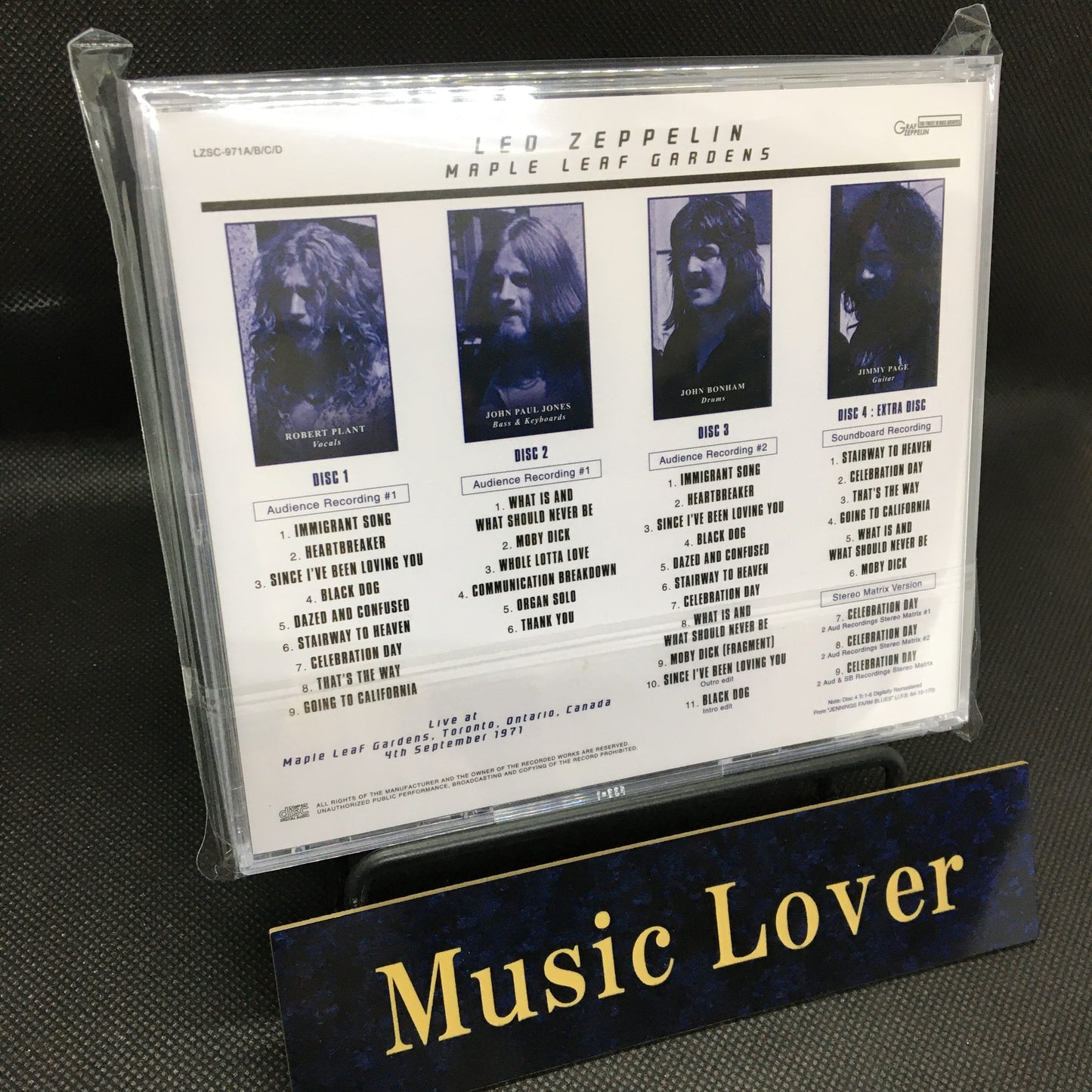 LED ZEPPELIN / MAPLE LEAF GARDENS (4CD)