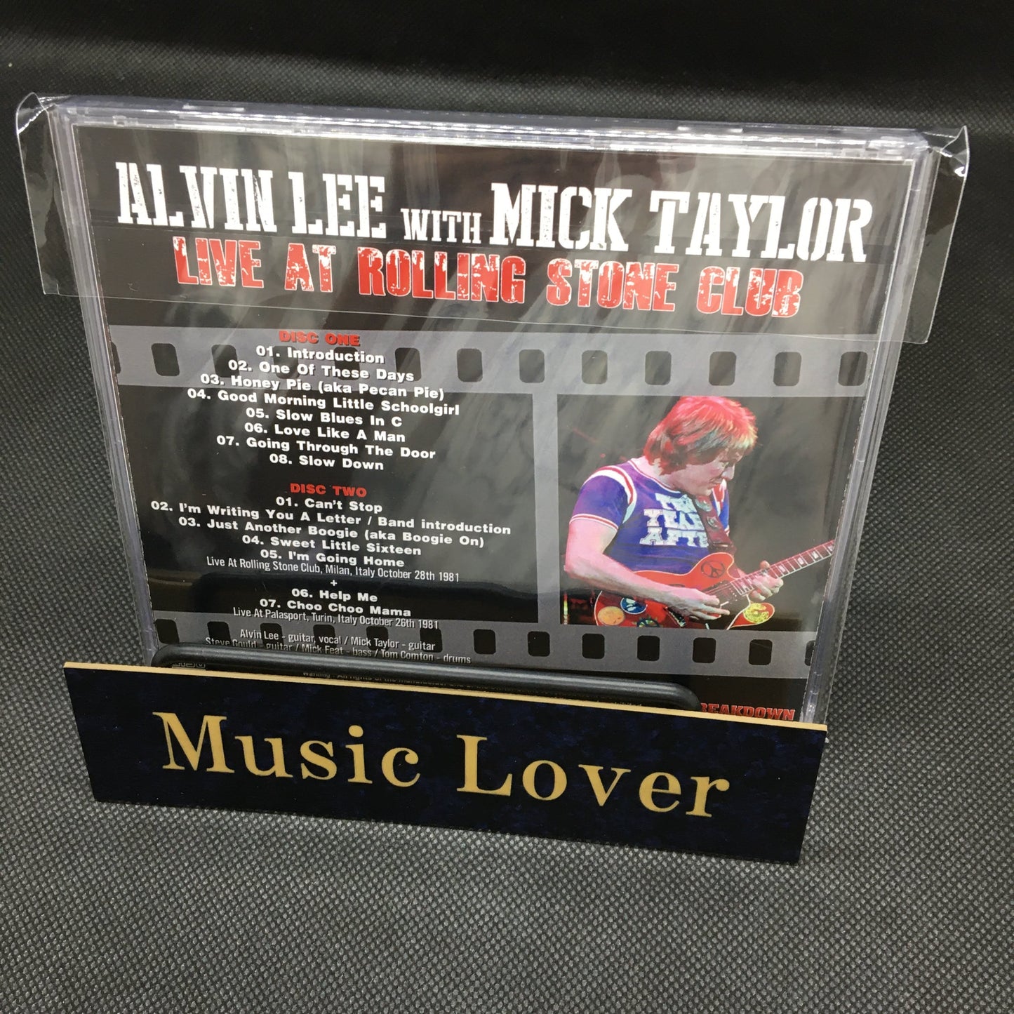 ALVIN LEE WITH MICK TAYLOR / LIVE AT ROLLING STONE CLUB (2CDR) Ten Years After