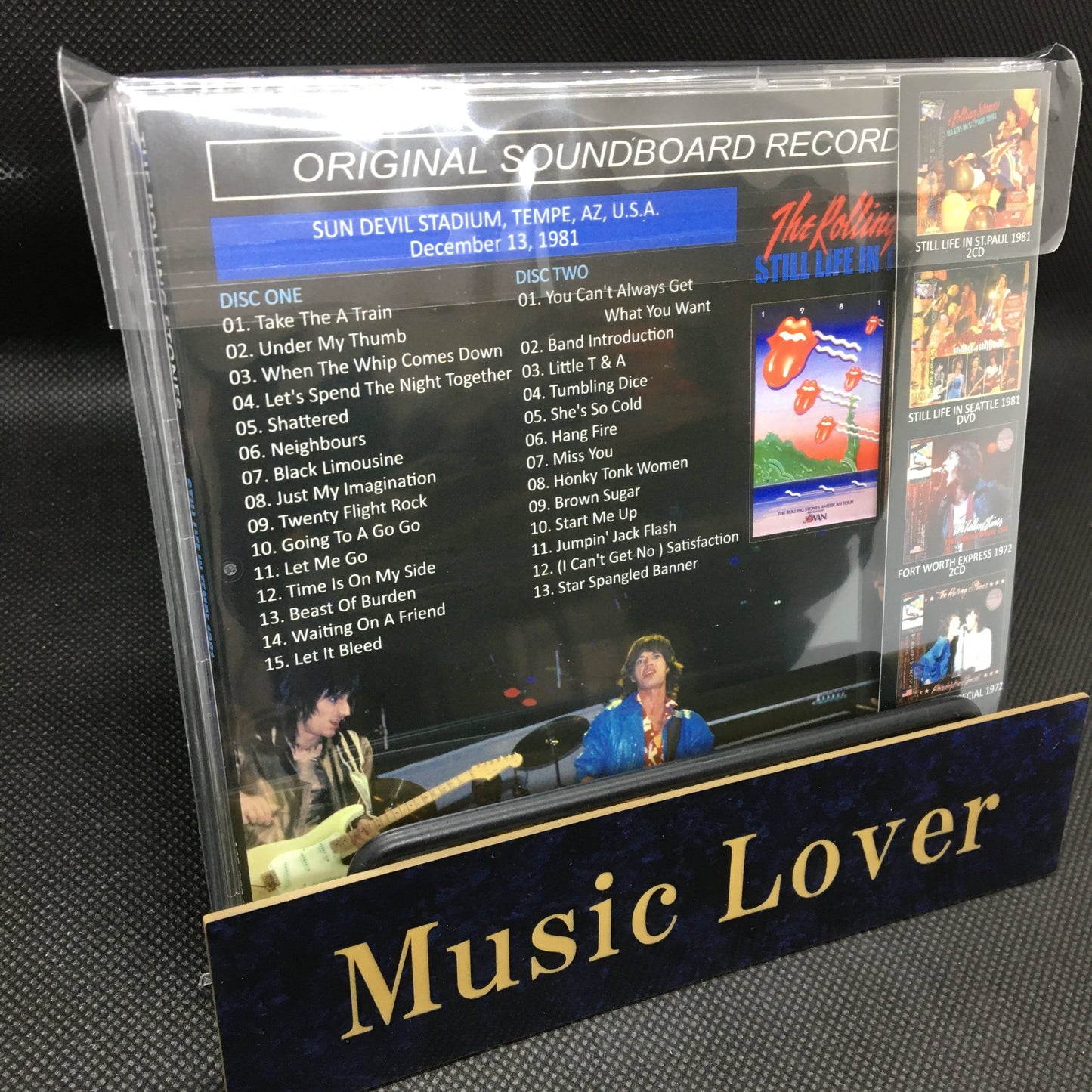 THE ROLLING STONES / 1981 STILL LIFE IN TEMPE (2CD)