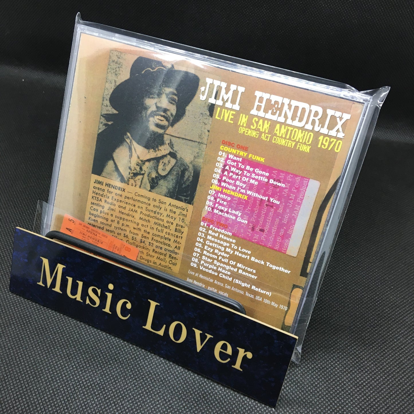 JIMI HENDRIX / LIVE IN SAN ANTONIO (2CDR)
