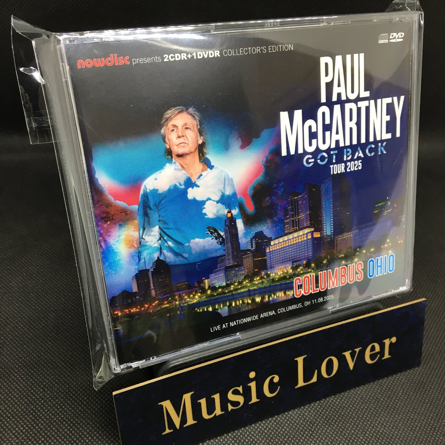 PAUL McCARTNEY / GOT BACK TOUR 2025 NATIONWIDE ARENA, COLUMBUS, OHIO (2CDR+1DVDR)